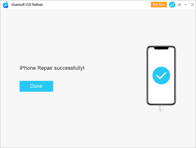 Repair iPhone Successfully